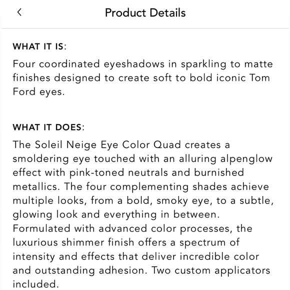 New - Tom Ford Full-Size Eye Shadow Palette - Discontinued! - Picture 6 of 10